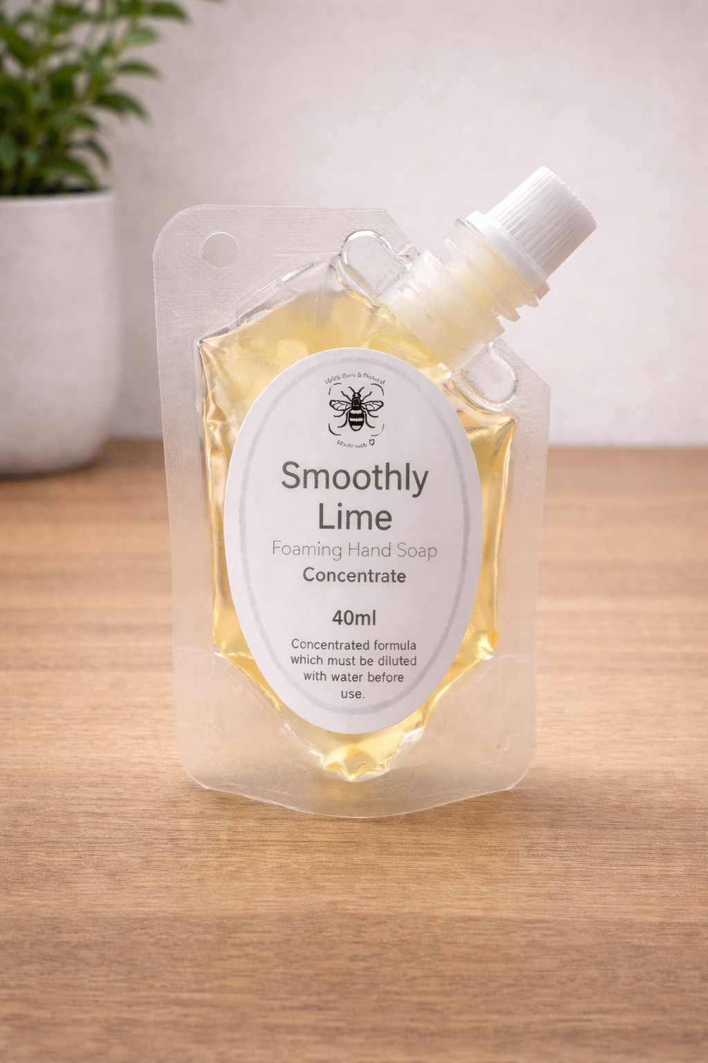 Organic Foaming Hand Soap Concentrate with Essential Oils