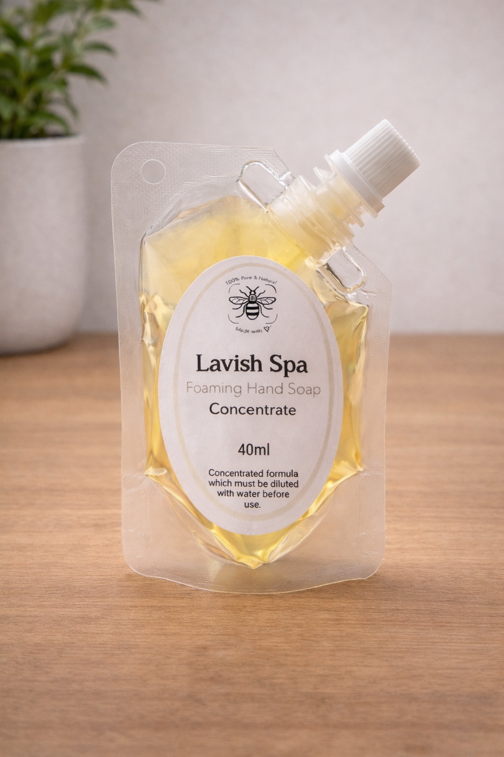 Organic Foaming Hand Soap Concentrate with Essential Oils