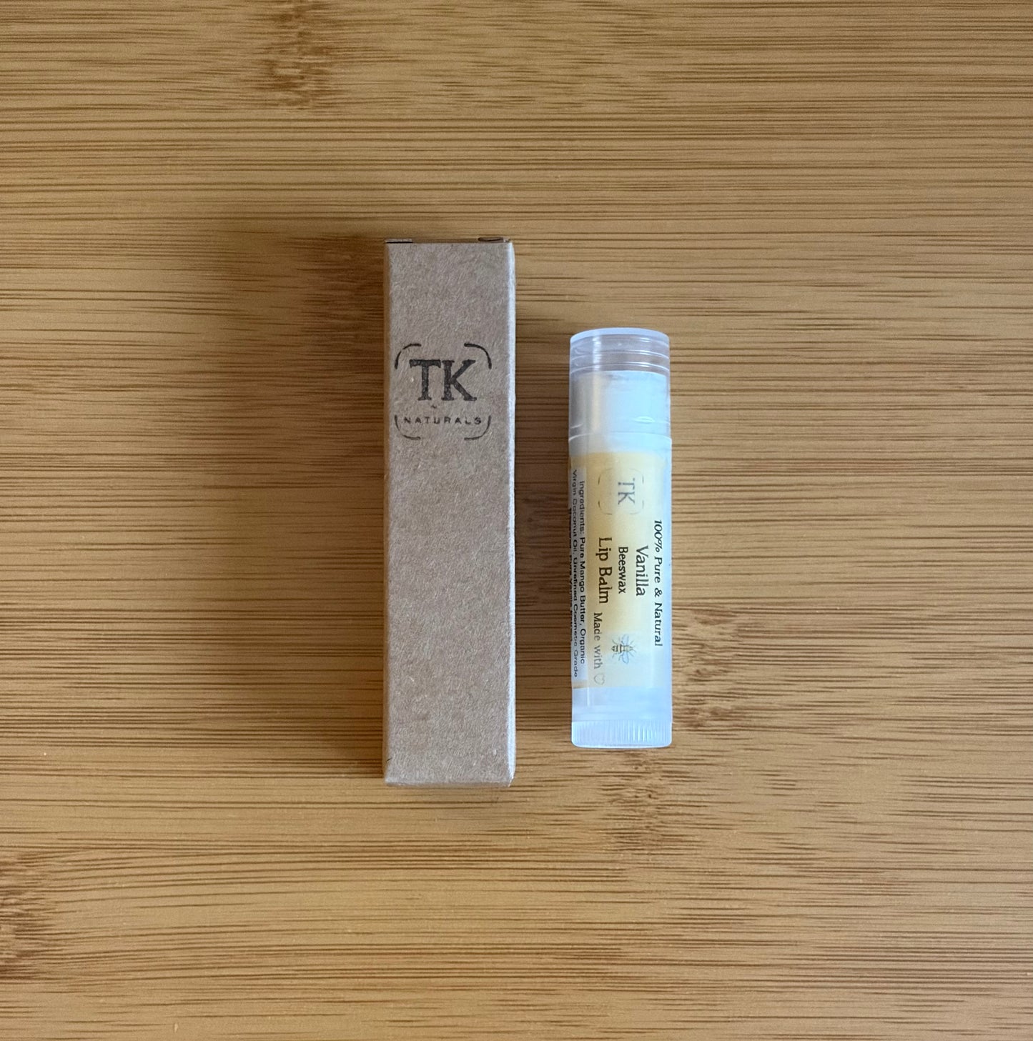 Natural Beeswax Lip Balm